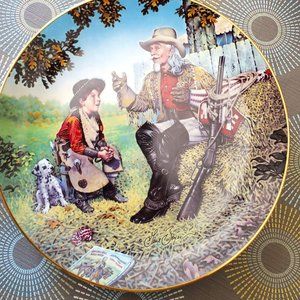 Buffalo Bill vintage 1986 Plate